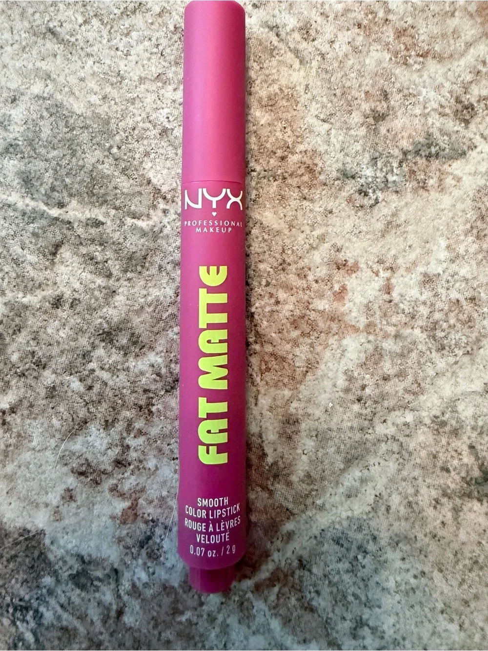 NYX Fat Matte Smooth Color Lipstick - Blush Blanket